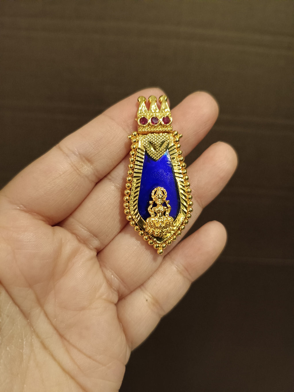 Micro Polish Lakshmi Nagapadam Pendant