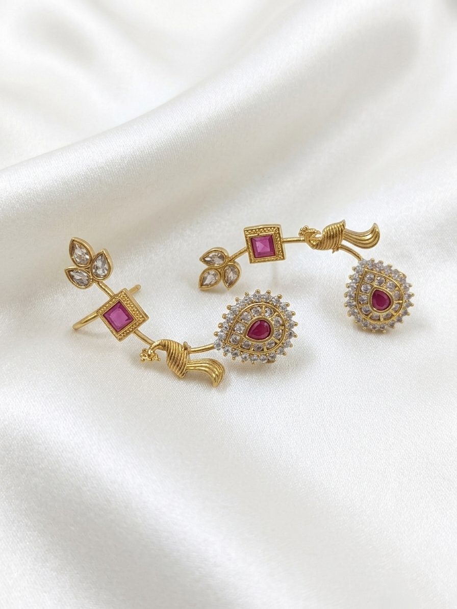AD Floral Bluetooth Earring V1