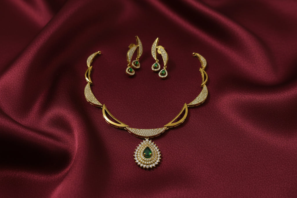 AD Stone Necklace V44