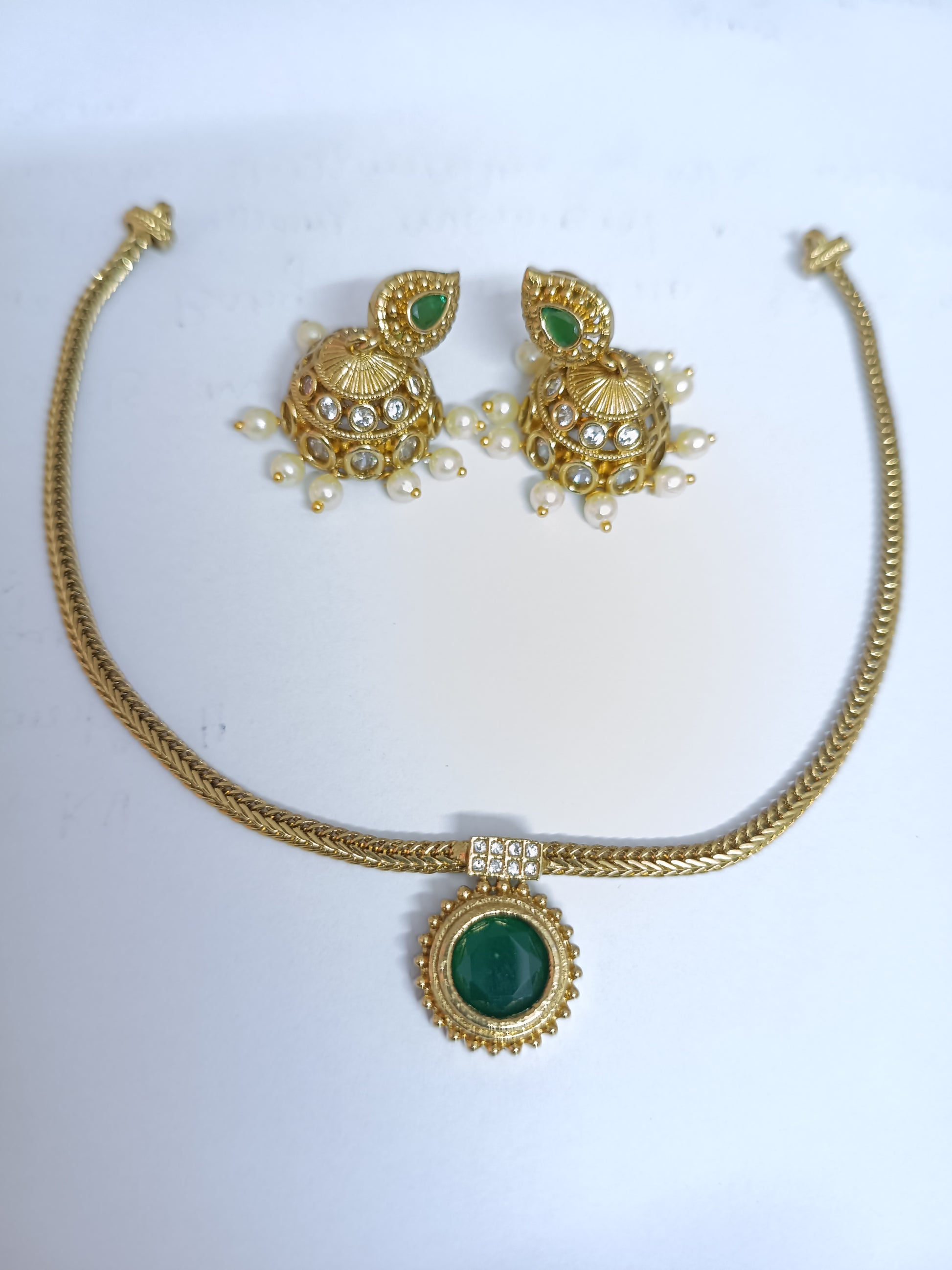 Round Palakka Necklace set V2
