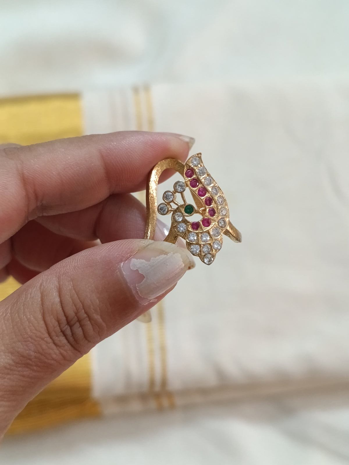 Panchaloha Vanki Finger Ring