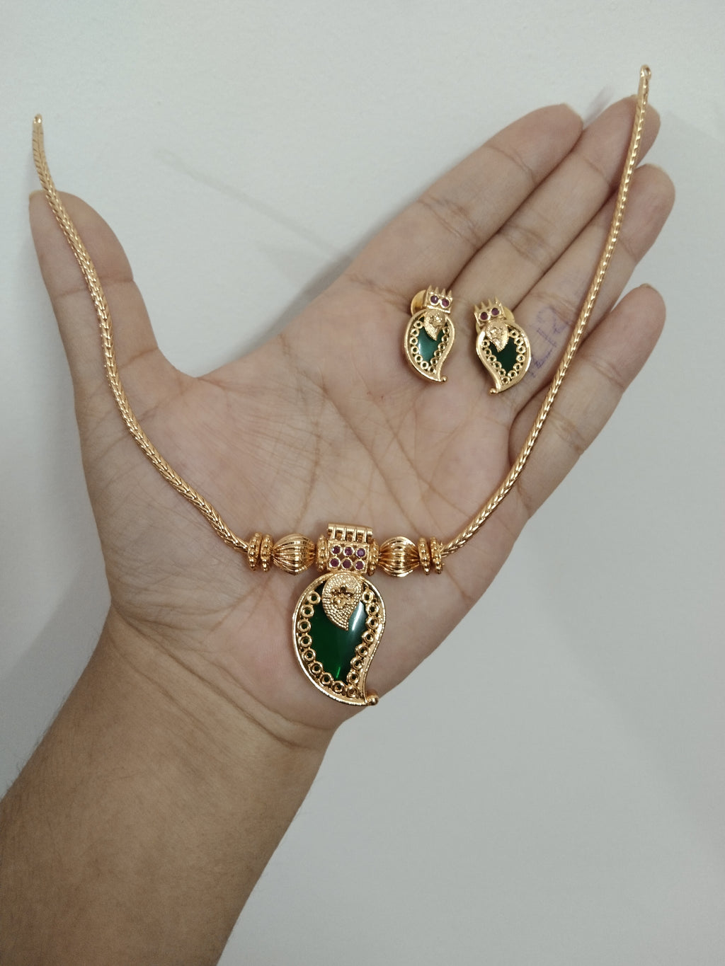 Mango Palakka Version 2 Necklace Set