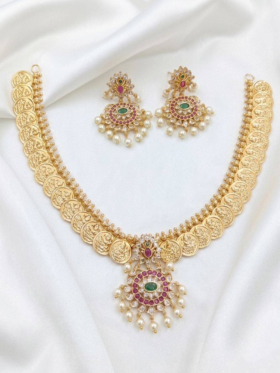 Fusion Coin Necklace Set V6