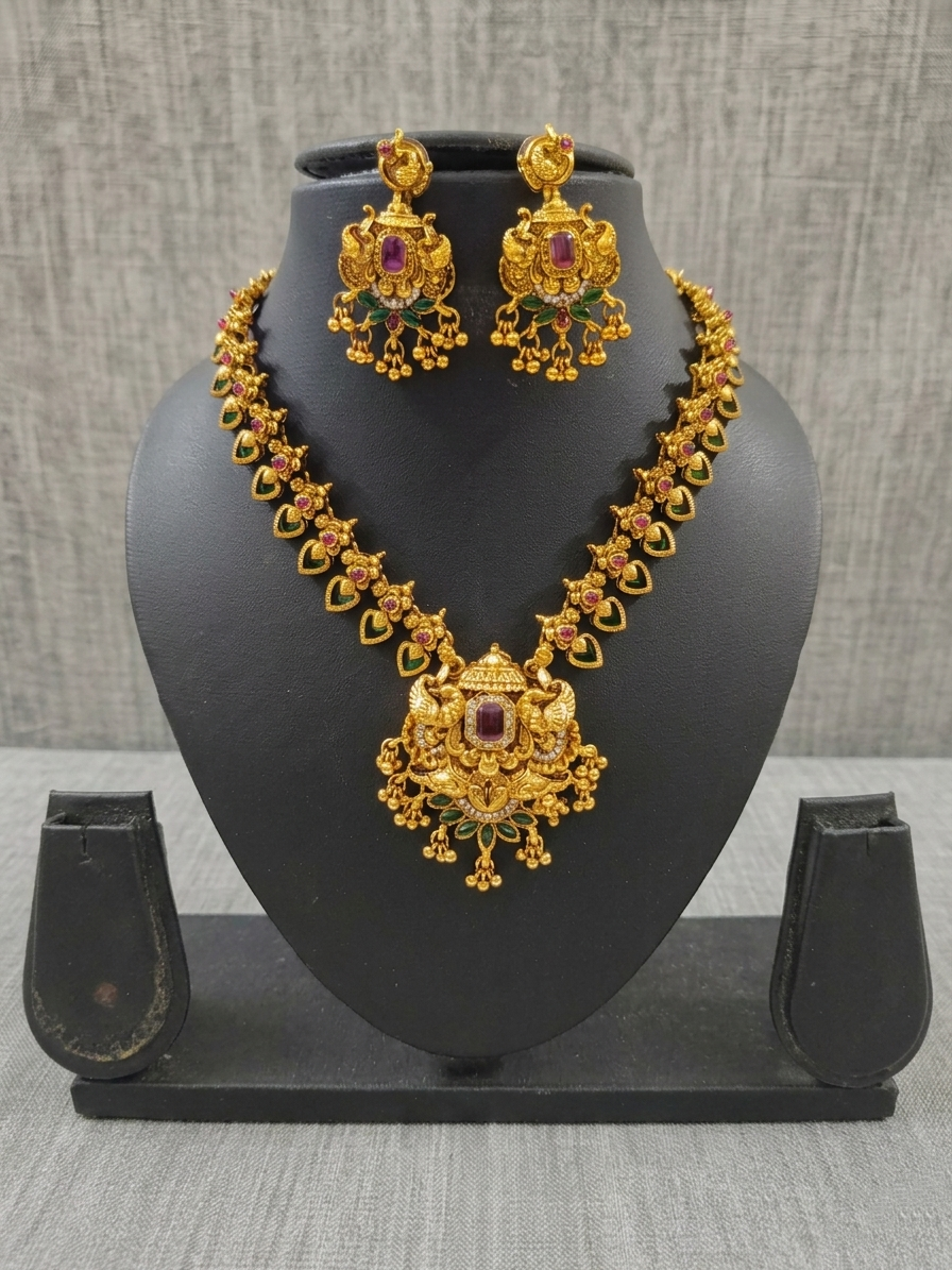 Non Idol Palakka Necklace Set V165