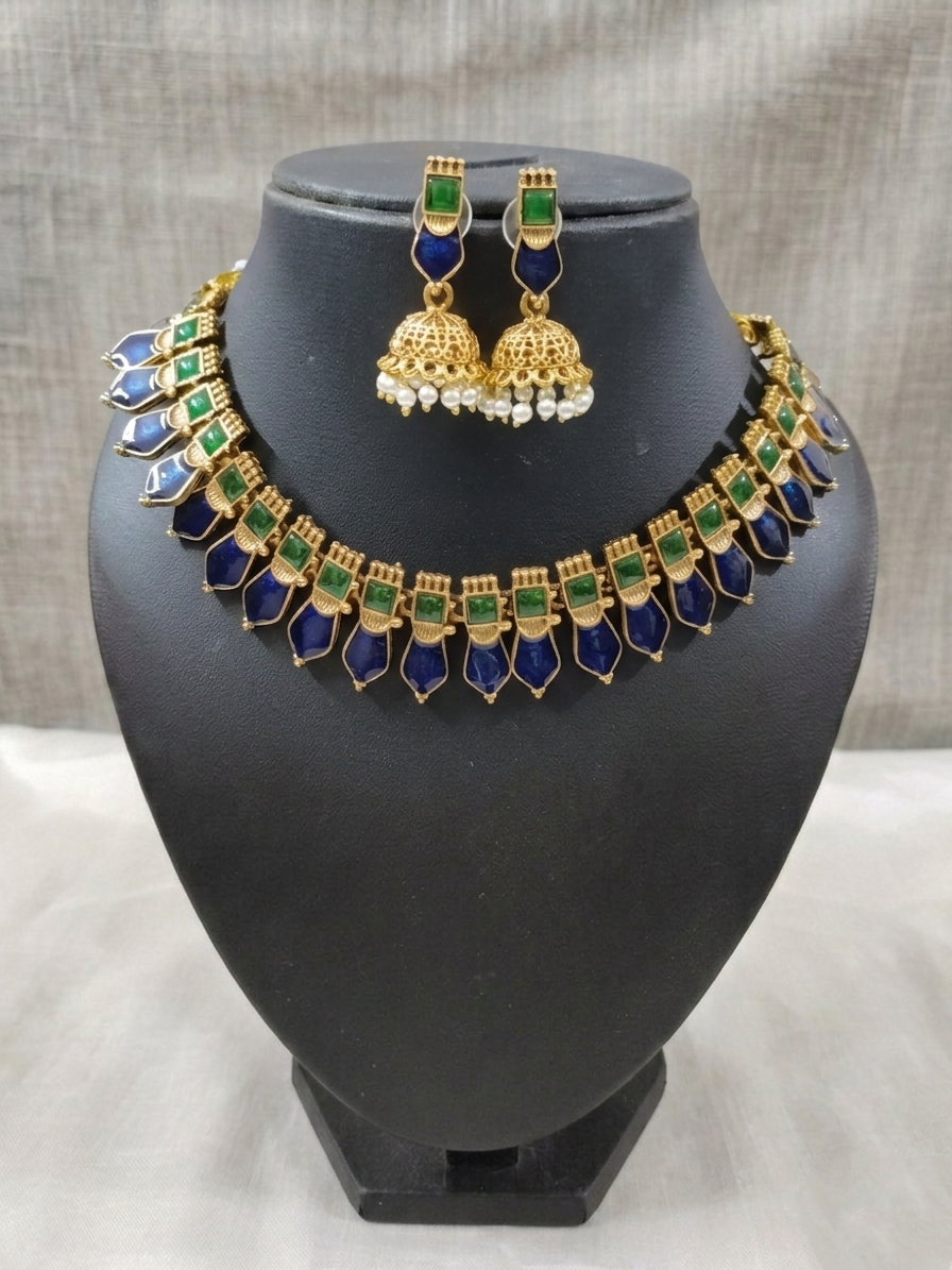 Nagapadam Necklace Set V21
