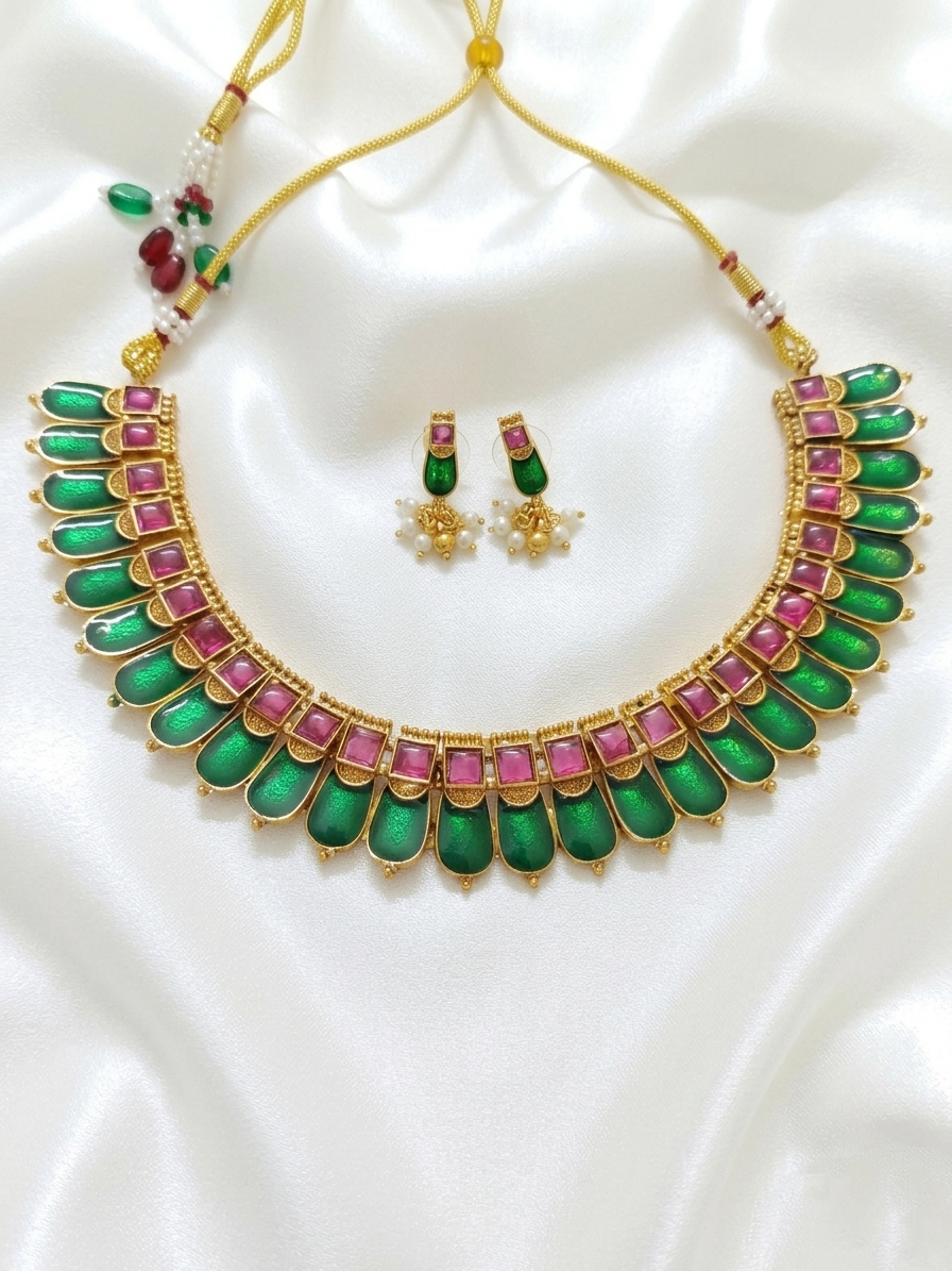 Nagapadam Necklace Set V3