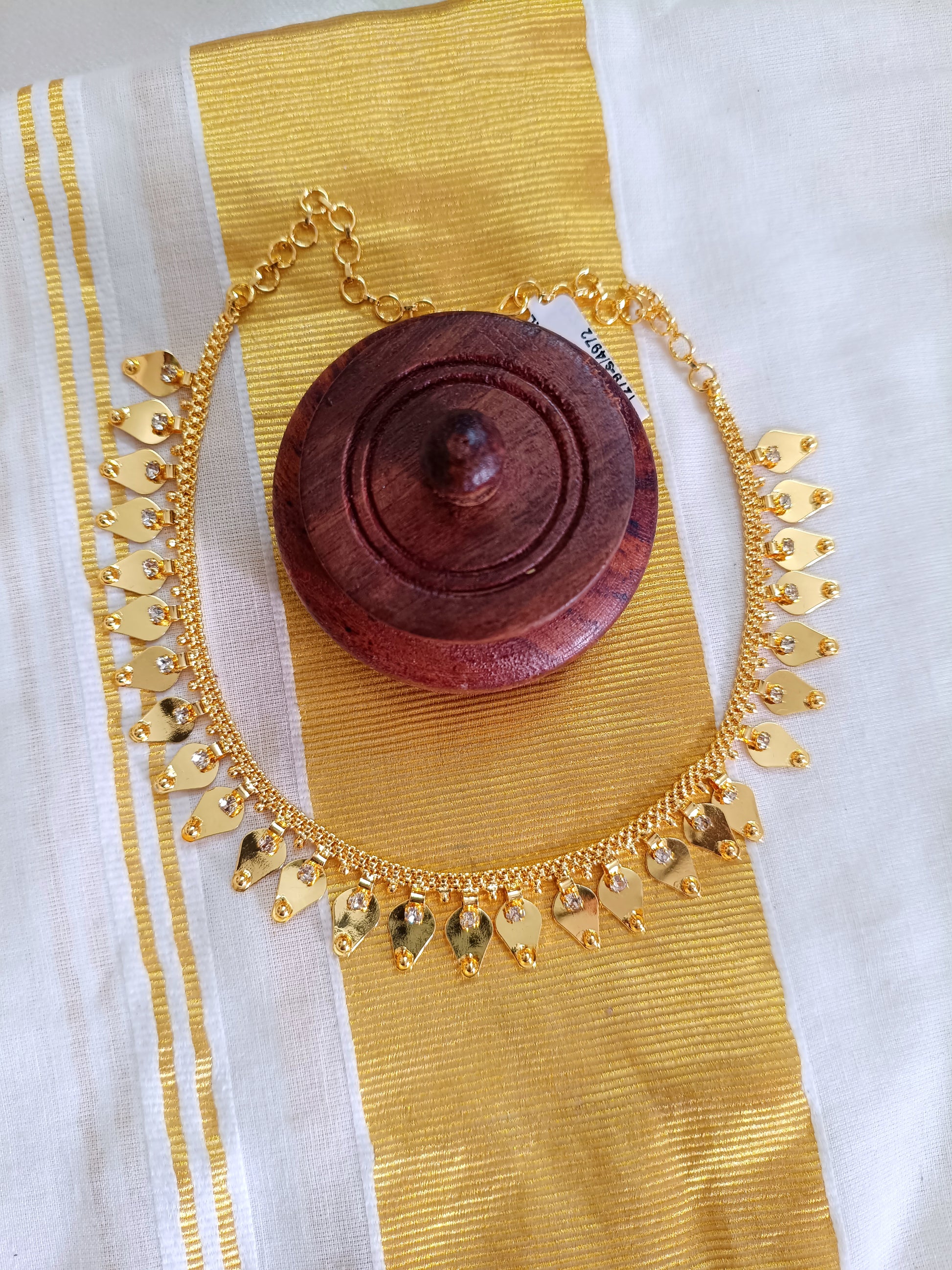 Micro Polish Thalikoottam Necklace