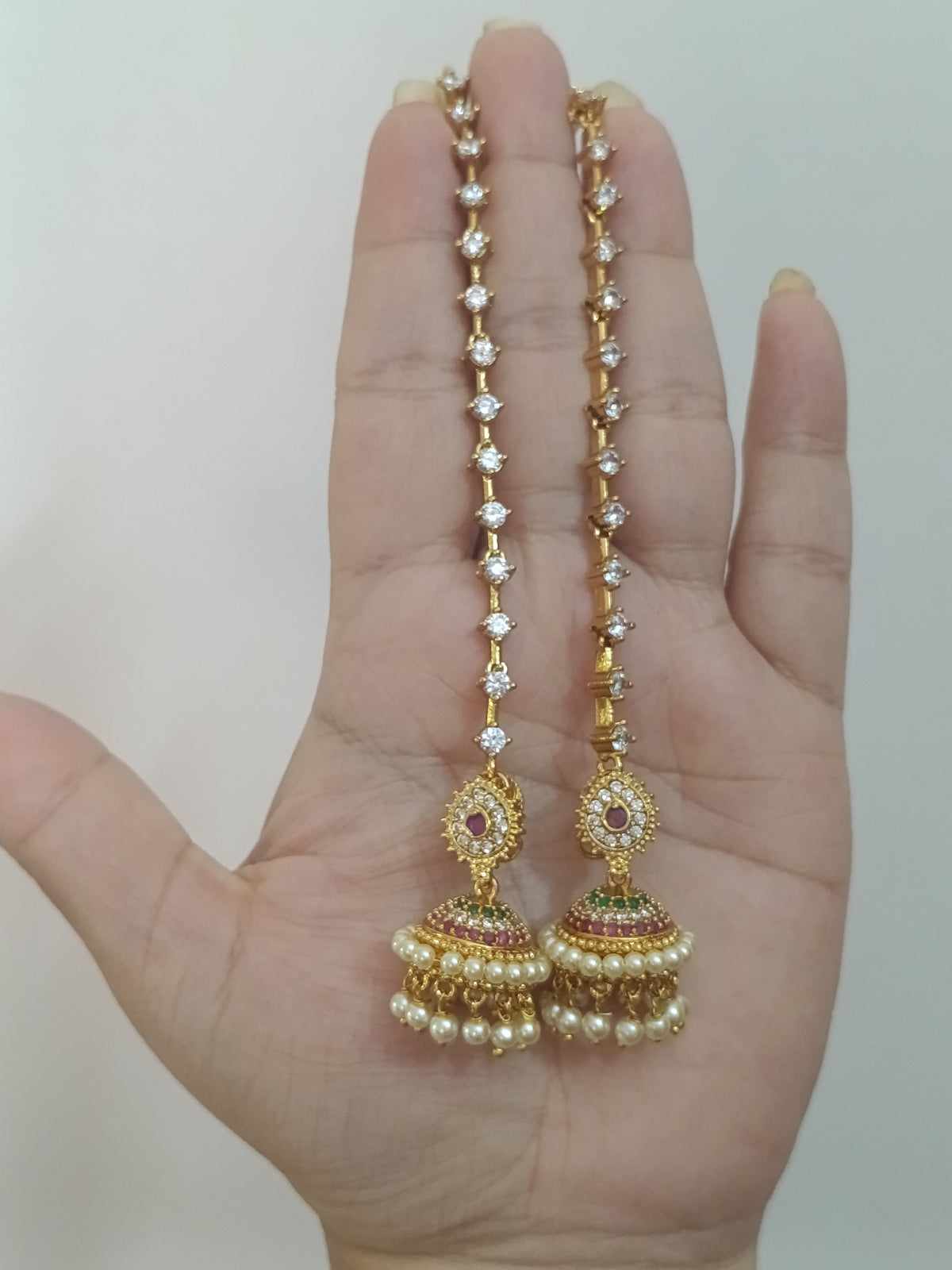 Sankarabharanam Jhumka Mattal Earring
