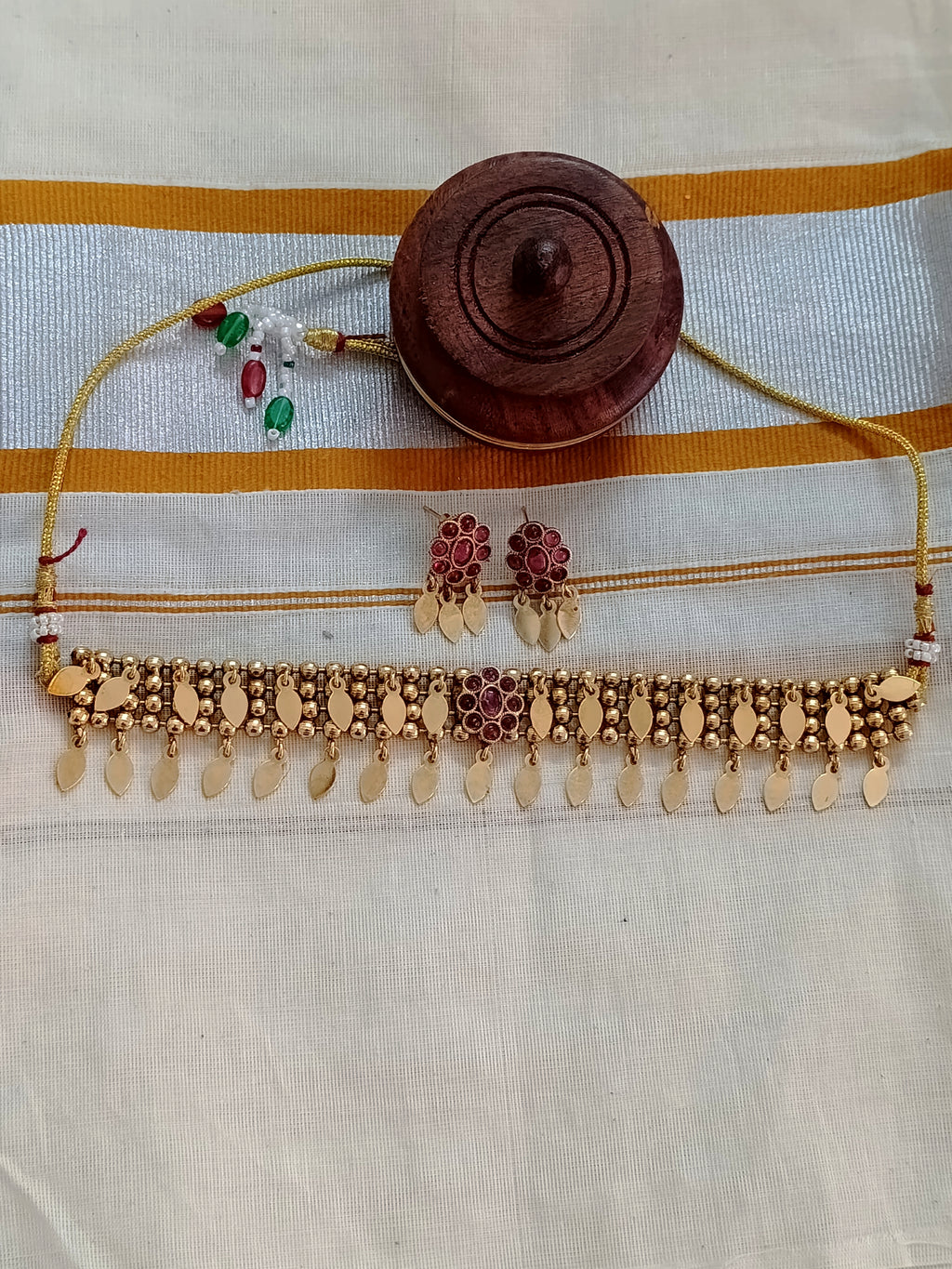 Floral Elakathali Choker Set