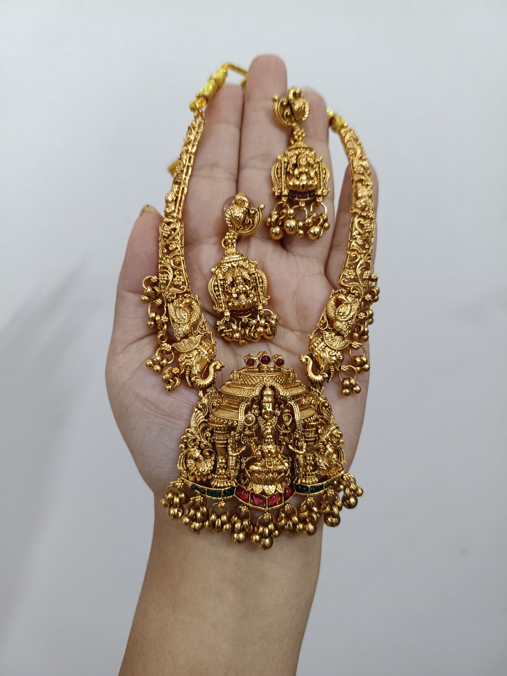 Lakshmi Hasli Necklace Set V3