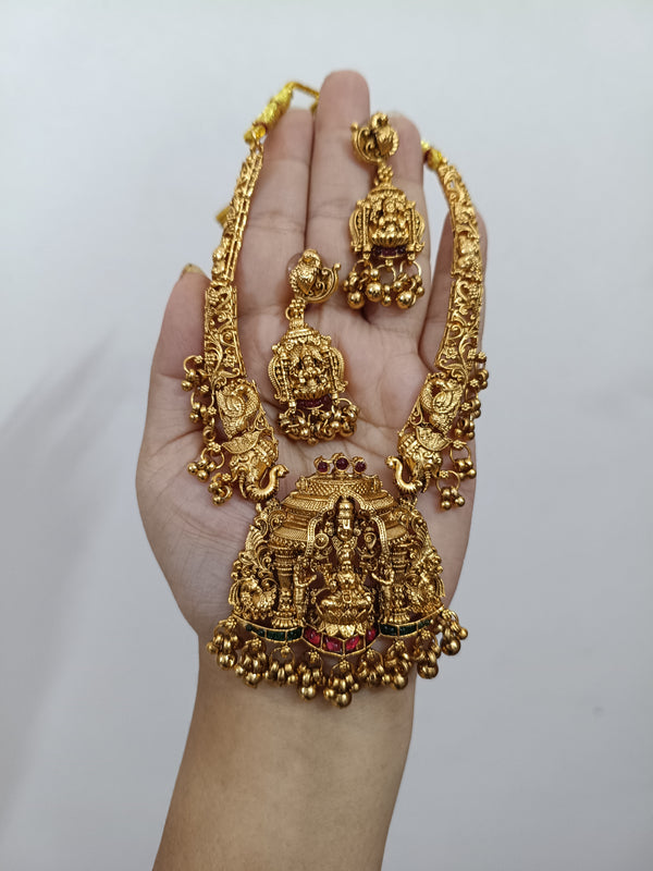 Lakshmi Hasli Necklace Set V3