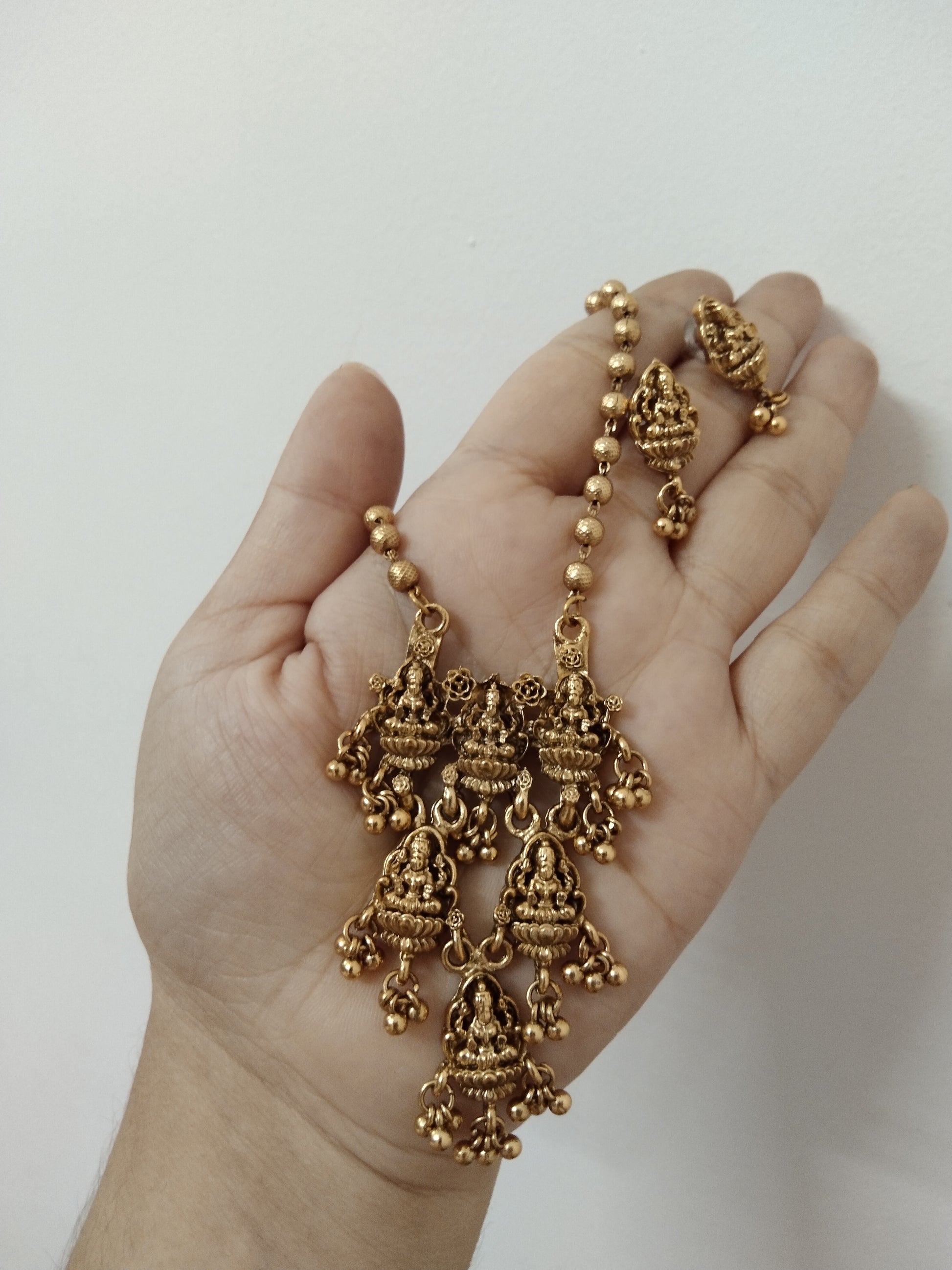 Devi Dhara Mid Long Necklace Set
