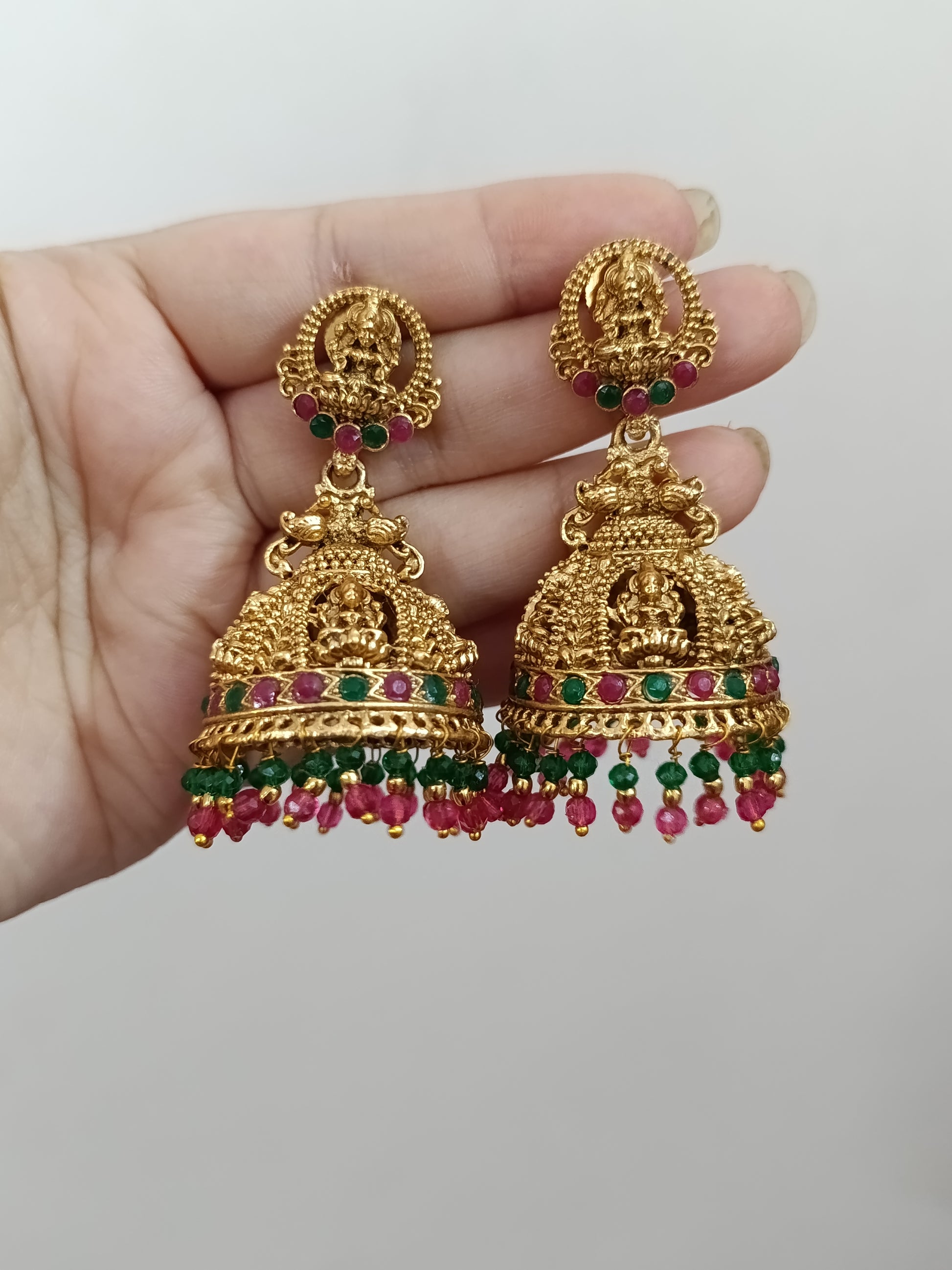 Lakshmi Jhumka Earring V12