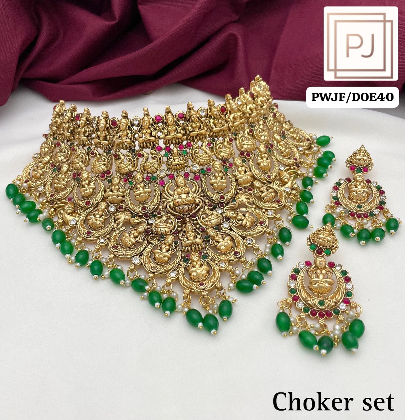 Lakshmi High Neck Choker