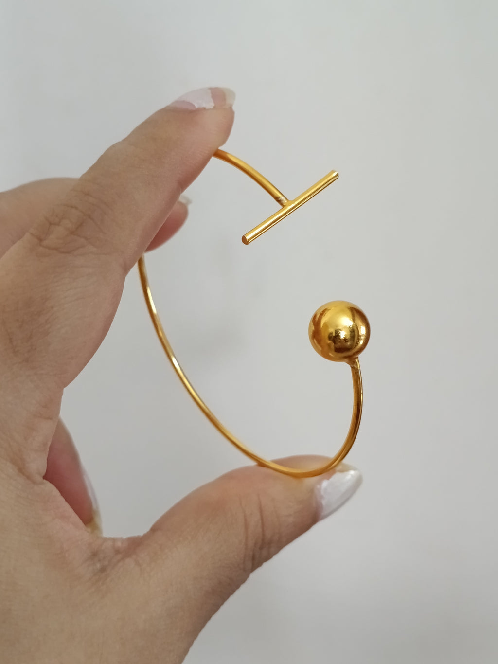 Micro Polish Open Bangle V2