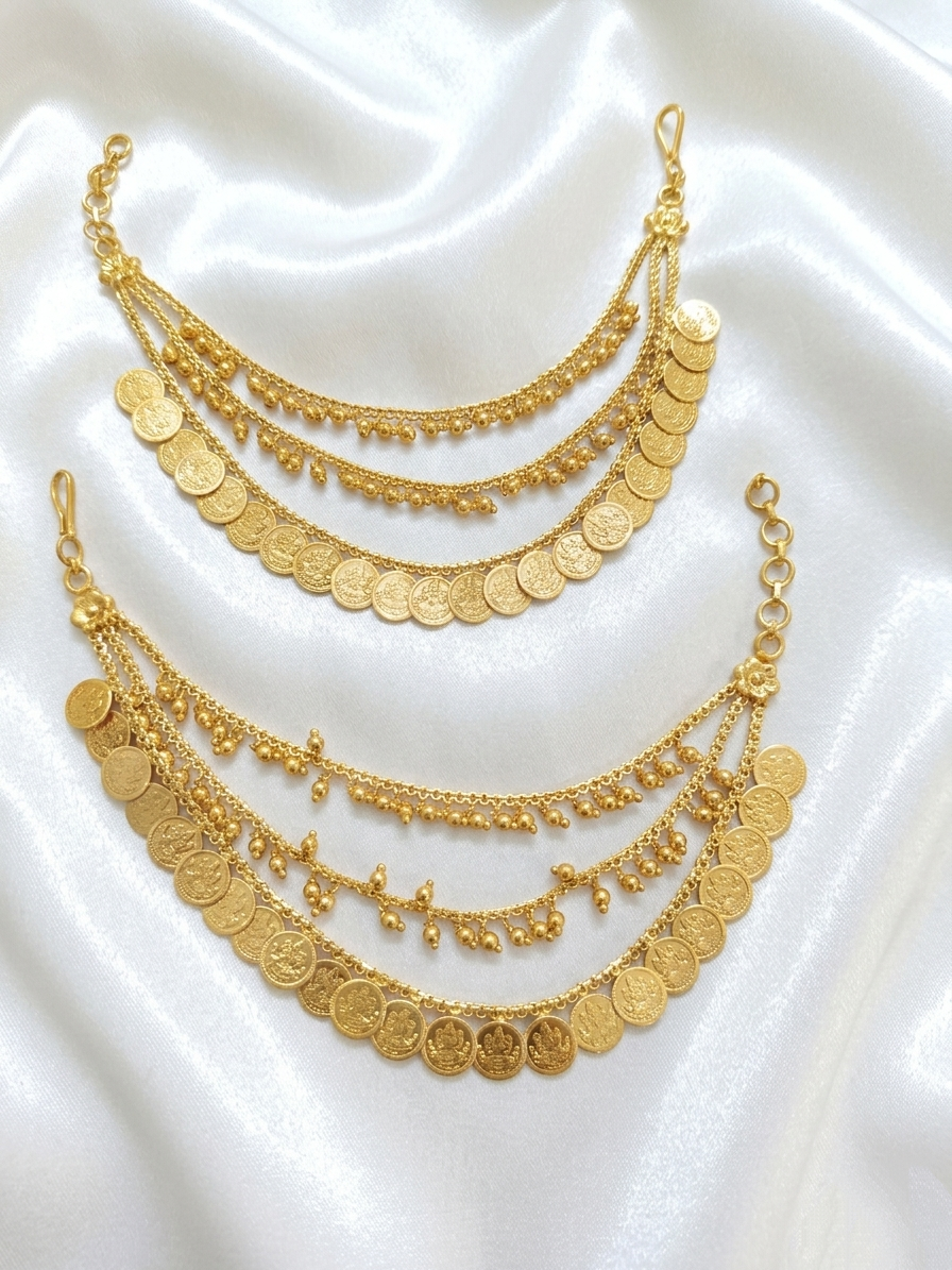 Lakshmi Kasu Multi Layer Earchain