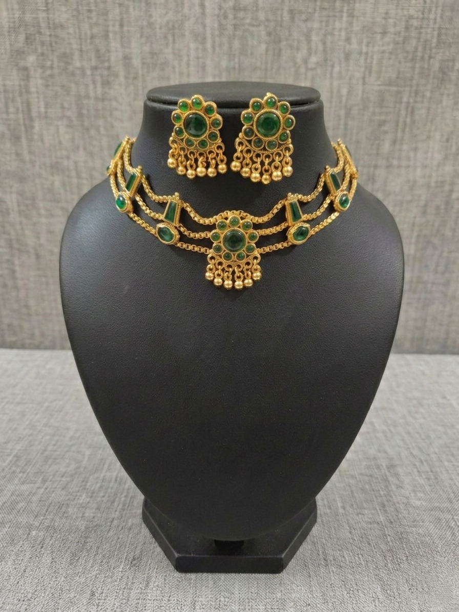 Palakka Choker Set V1