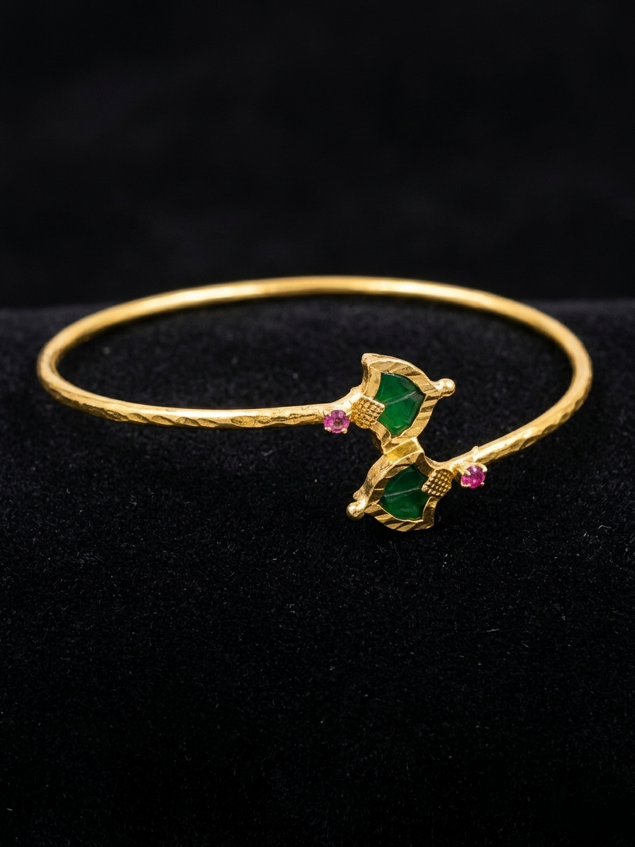 Micro Polish Palakka Adjustable Bangle