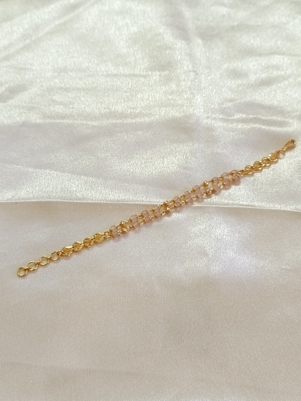 Micro Polish Beaded 2 Layer Bracelet