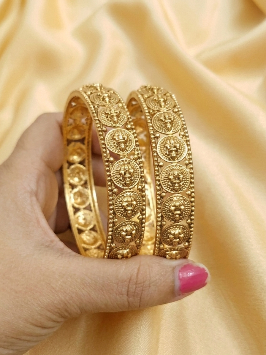 Lakshmi Coin Bangles of 2 V5