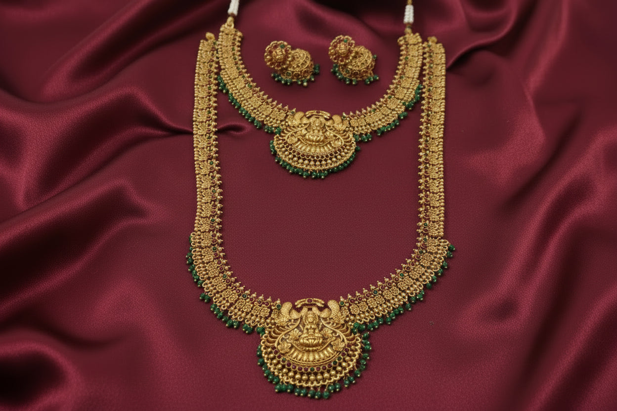Matte Finish Lakshmi Combo Set