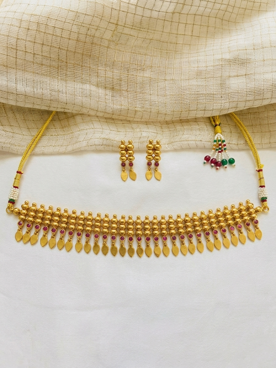 Antique Elakathali Choker Set V3
