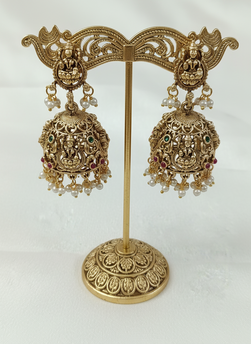 Celebrity Inspired Lakshmi Jhumka
