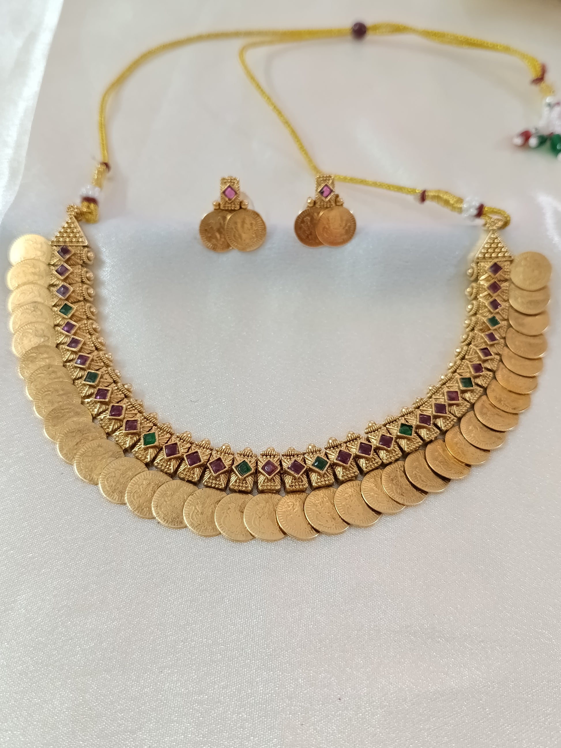 Adukku Coin Necklace Set V1