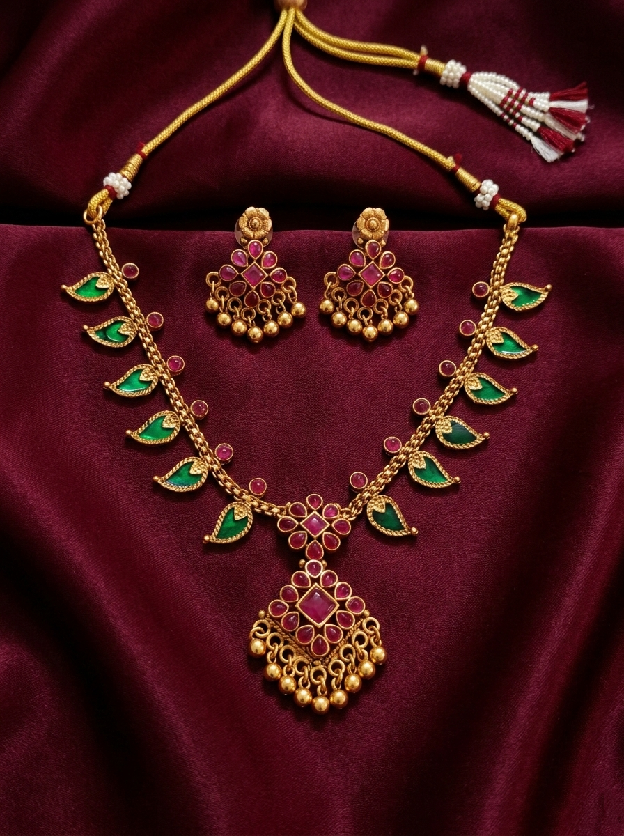 Palakka Mango Fusion Necklace