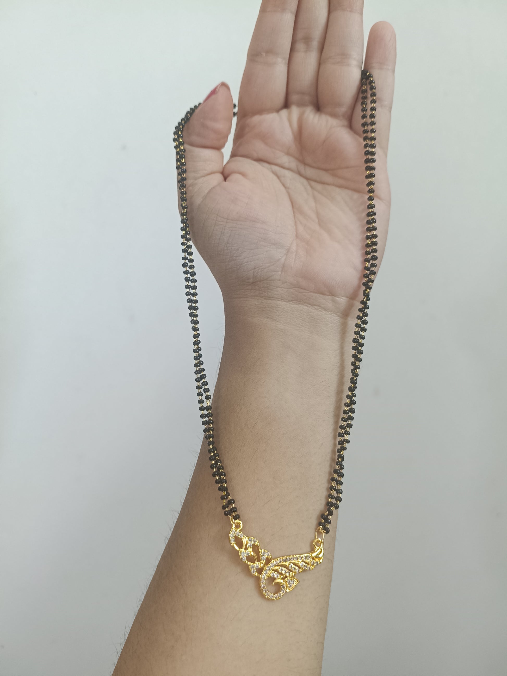 Micro Polish Mangalsutra Necklace