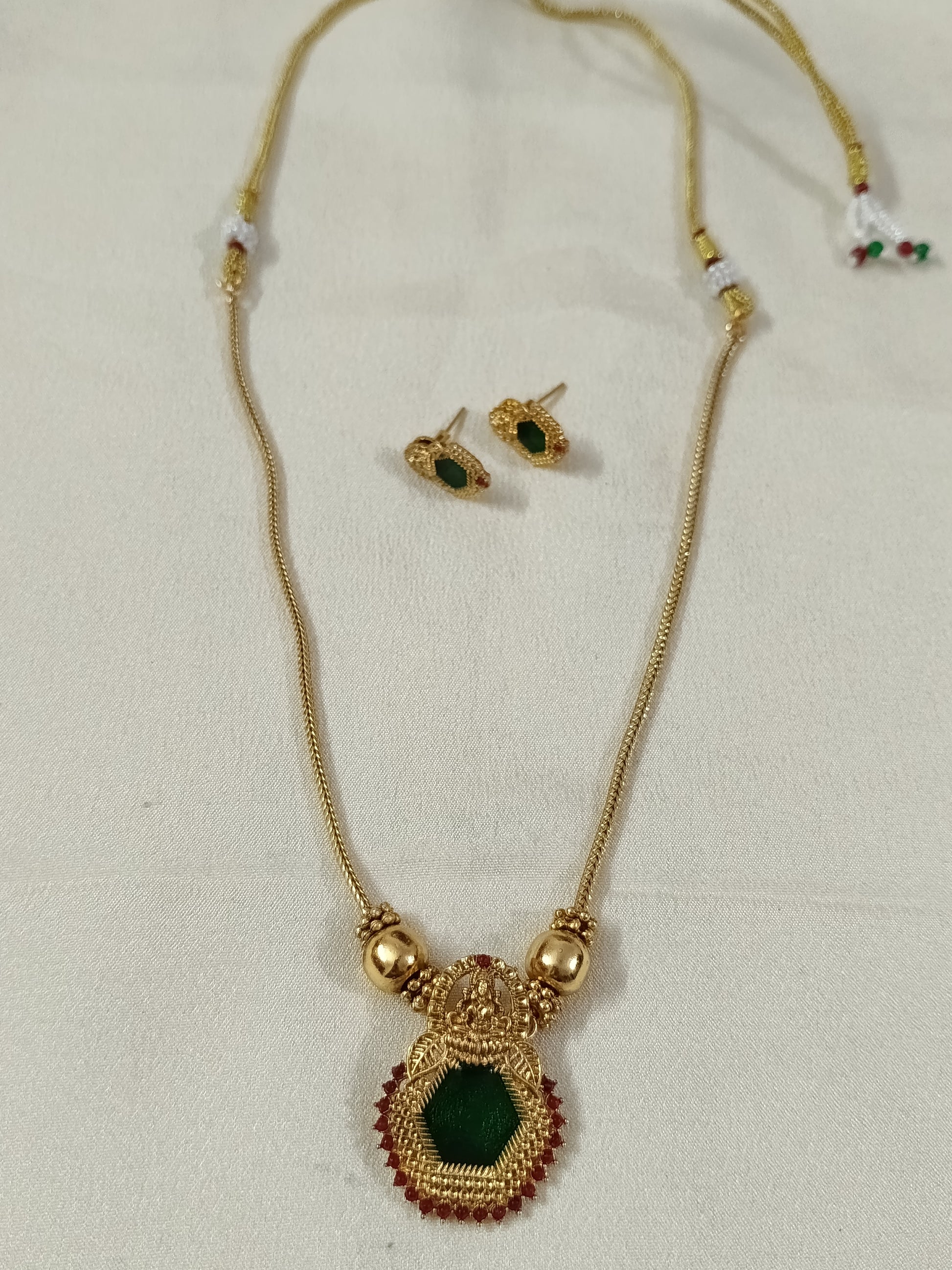 Low Price Palakka Pendant Necklace Set V2