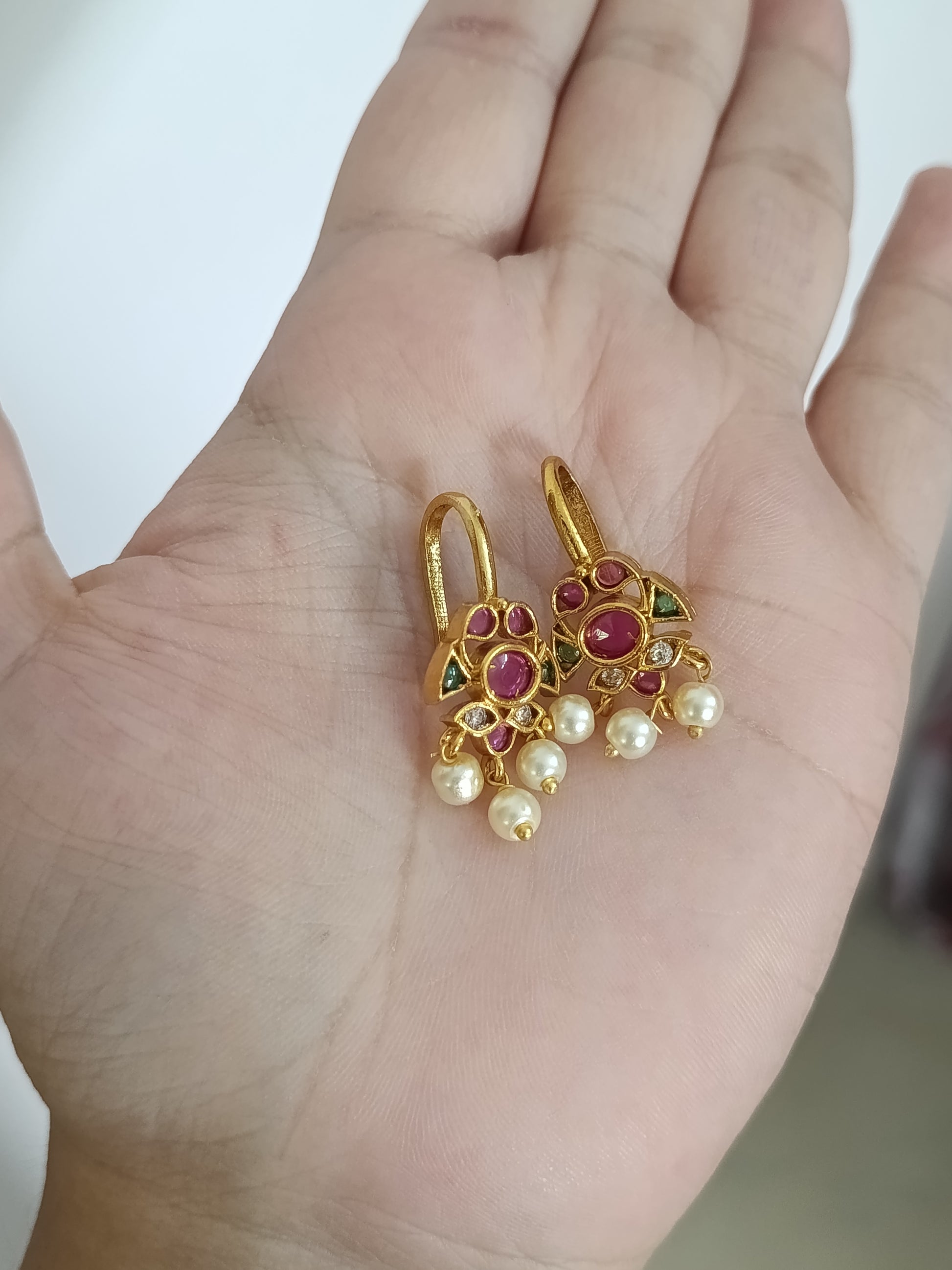 Floral Bugadi Earring V2