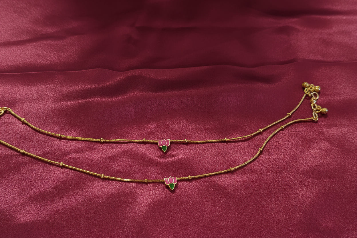 Lotus Anklet V1