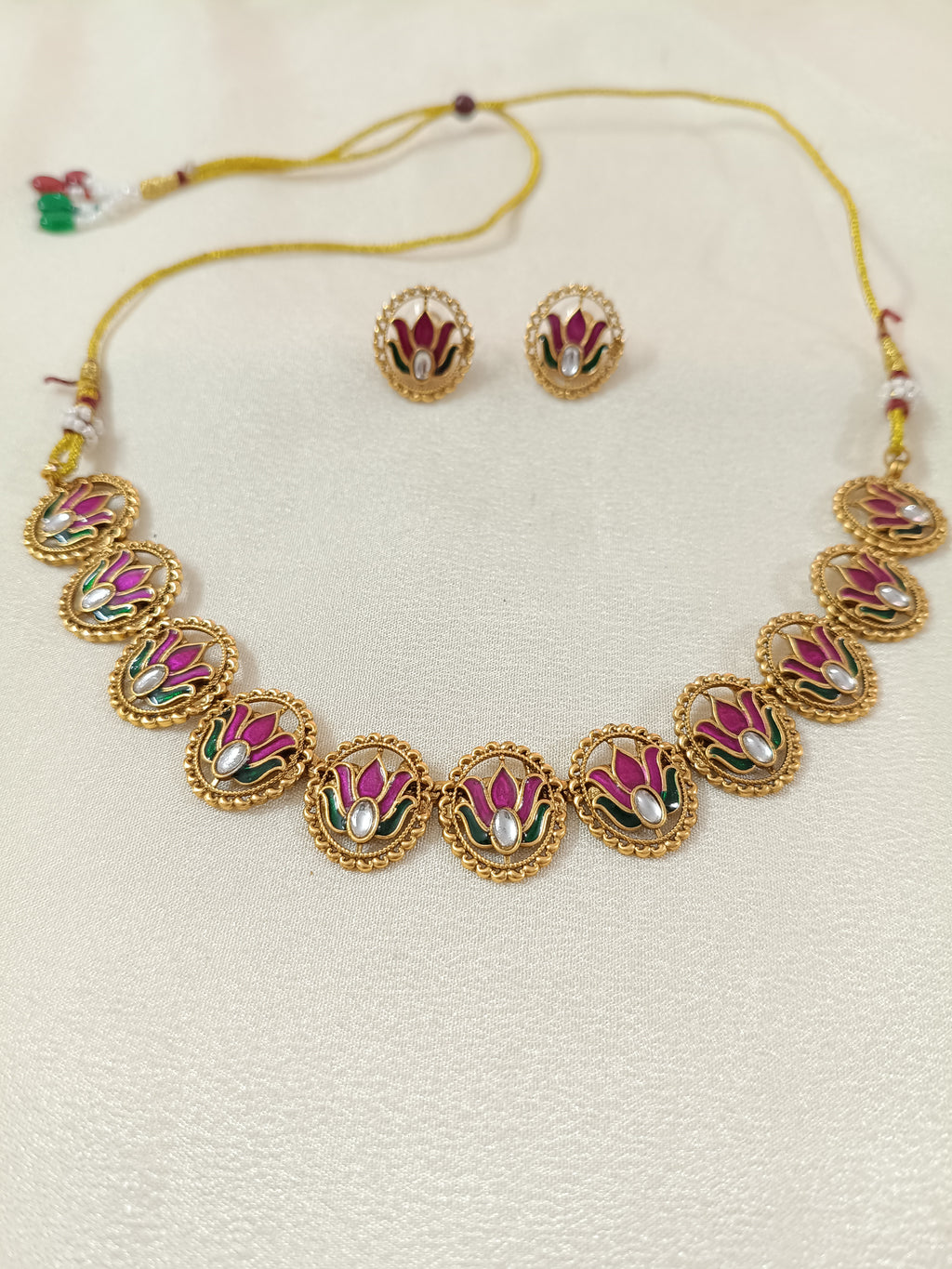 Raj Kamal Necklace Set