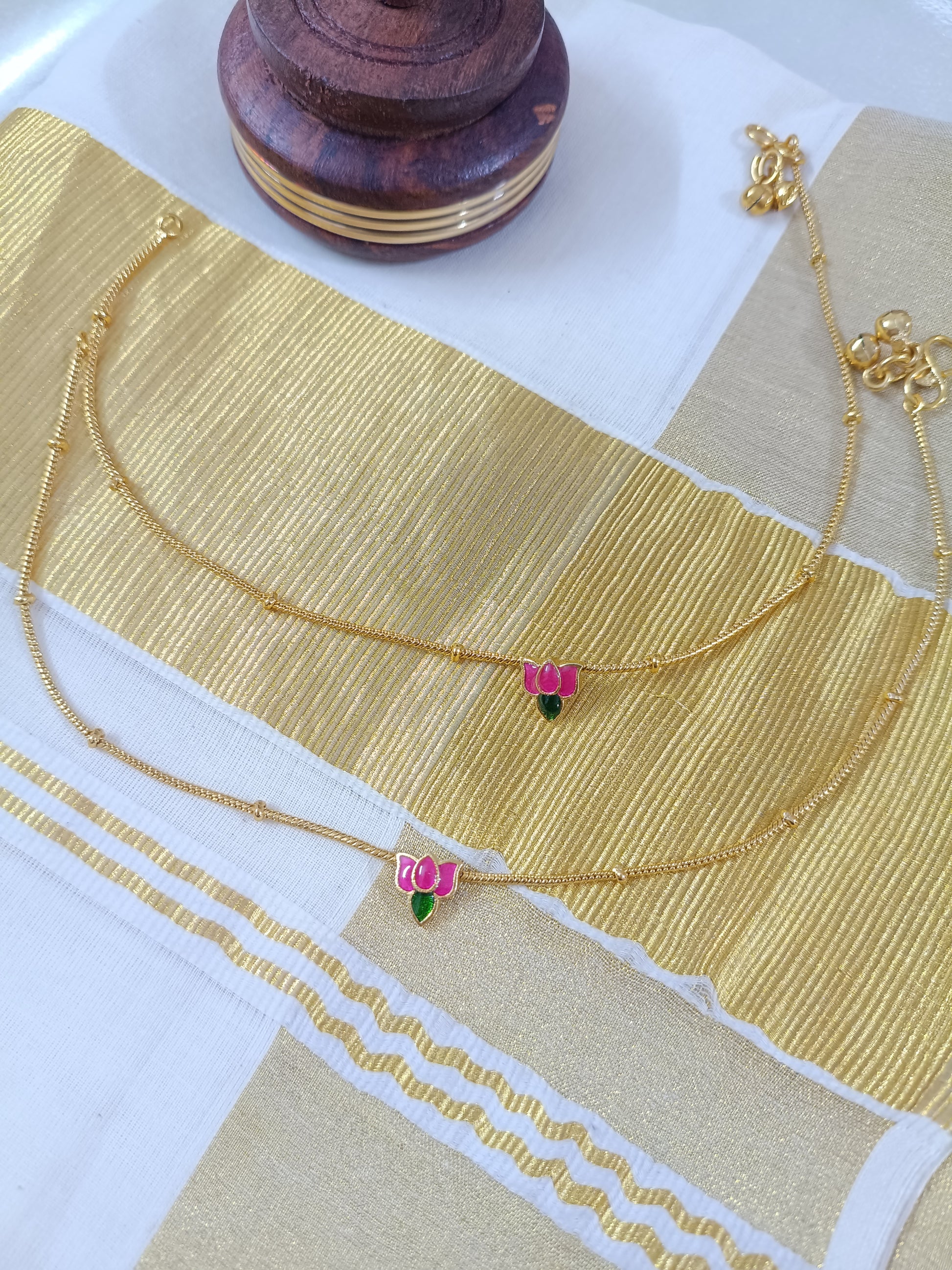 Lotus Anklet V1