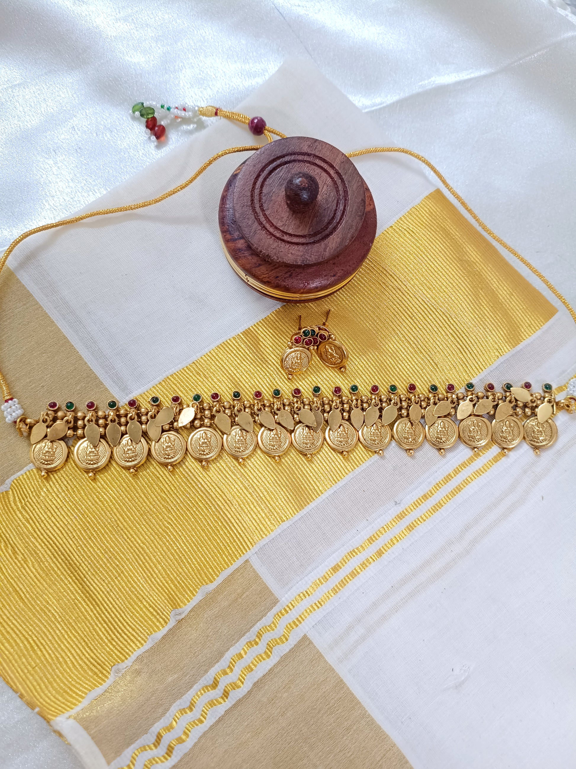Coin Elakathali Choker Set V11