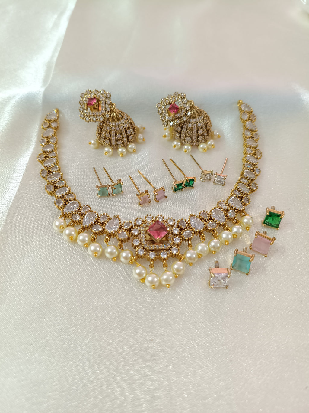 Changeable AD Stone Necklace 1