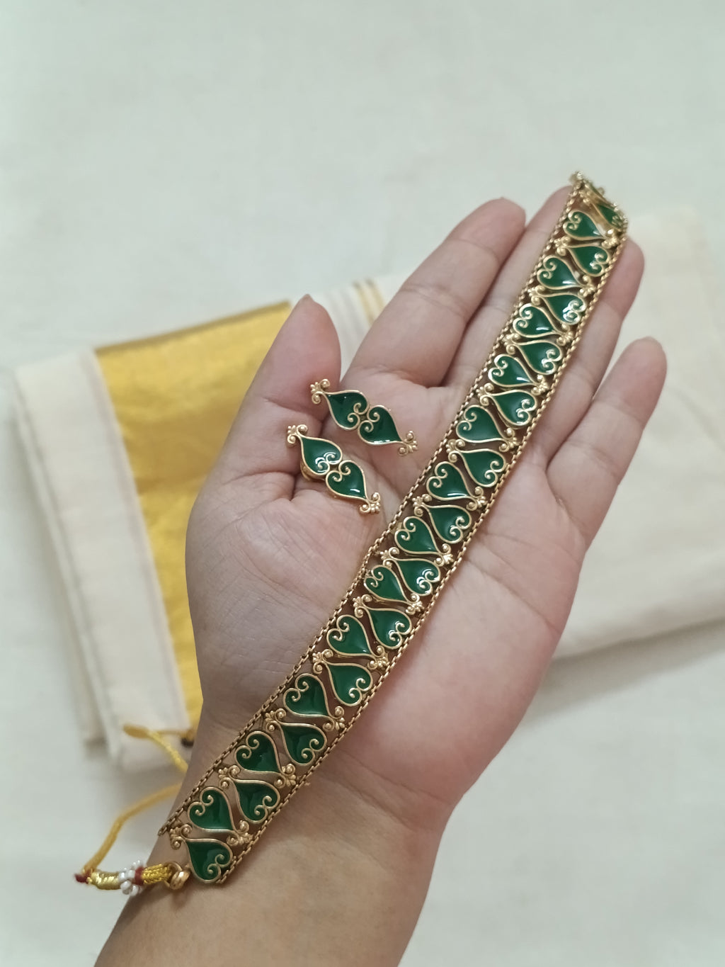Fusion Palakka Choker Set V6