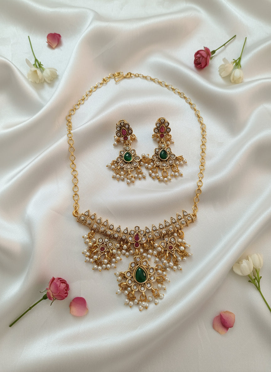 Low Budget Guttapusalu Choker Set