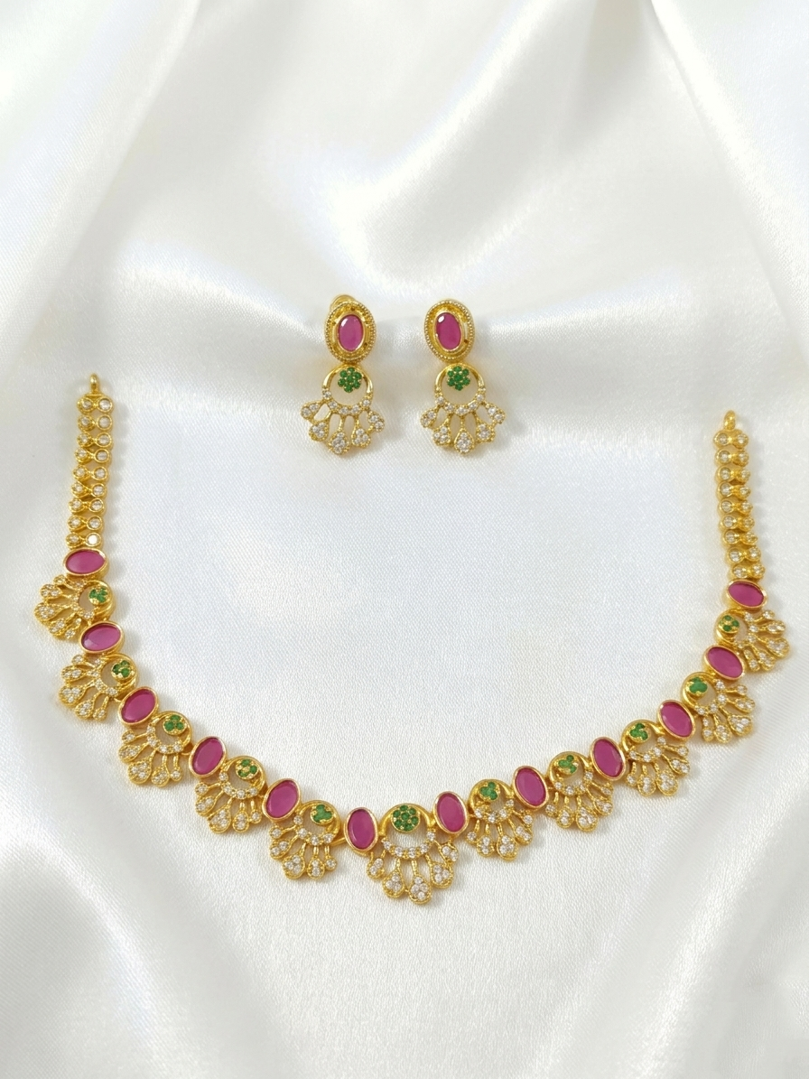 AD Necklace Set V113