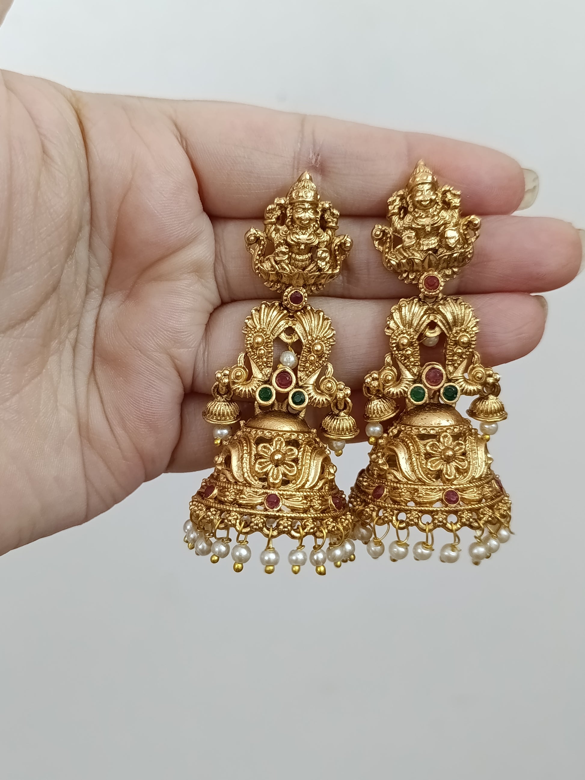 Lakshmi Jhumka Earring V11