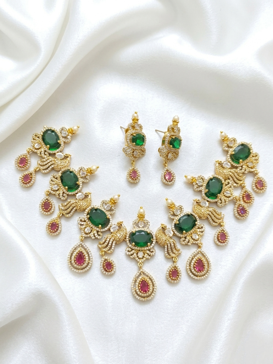 Sneha  Inspired Necklace Set