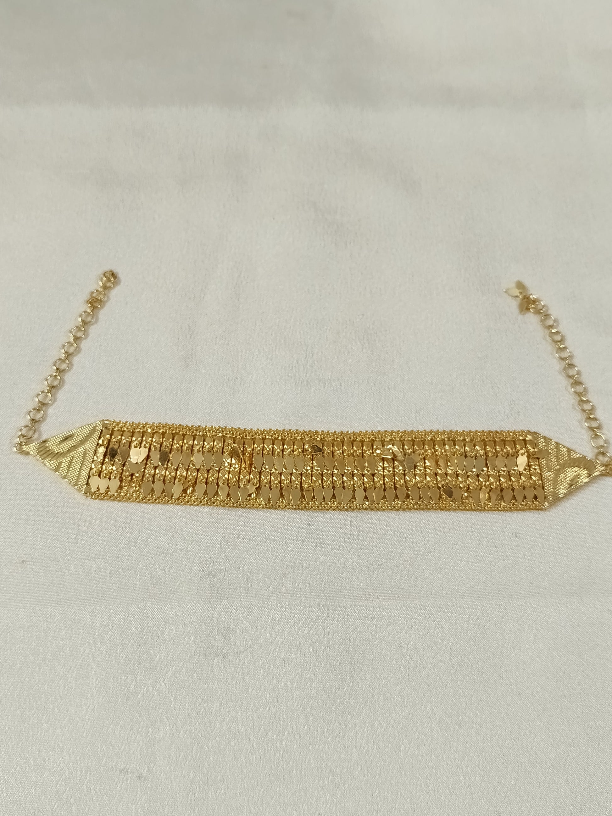 Micro Polish Traditional Ilakathali Choker Set