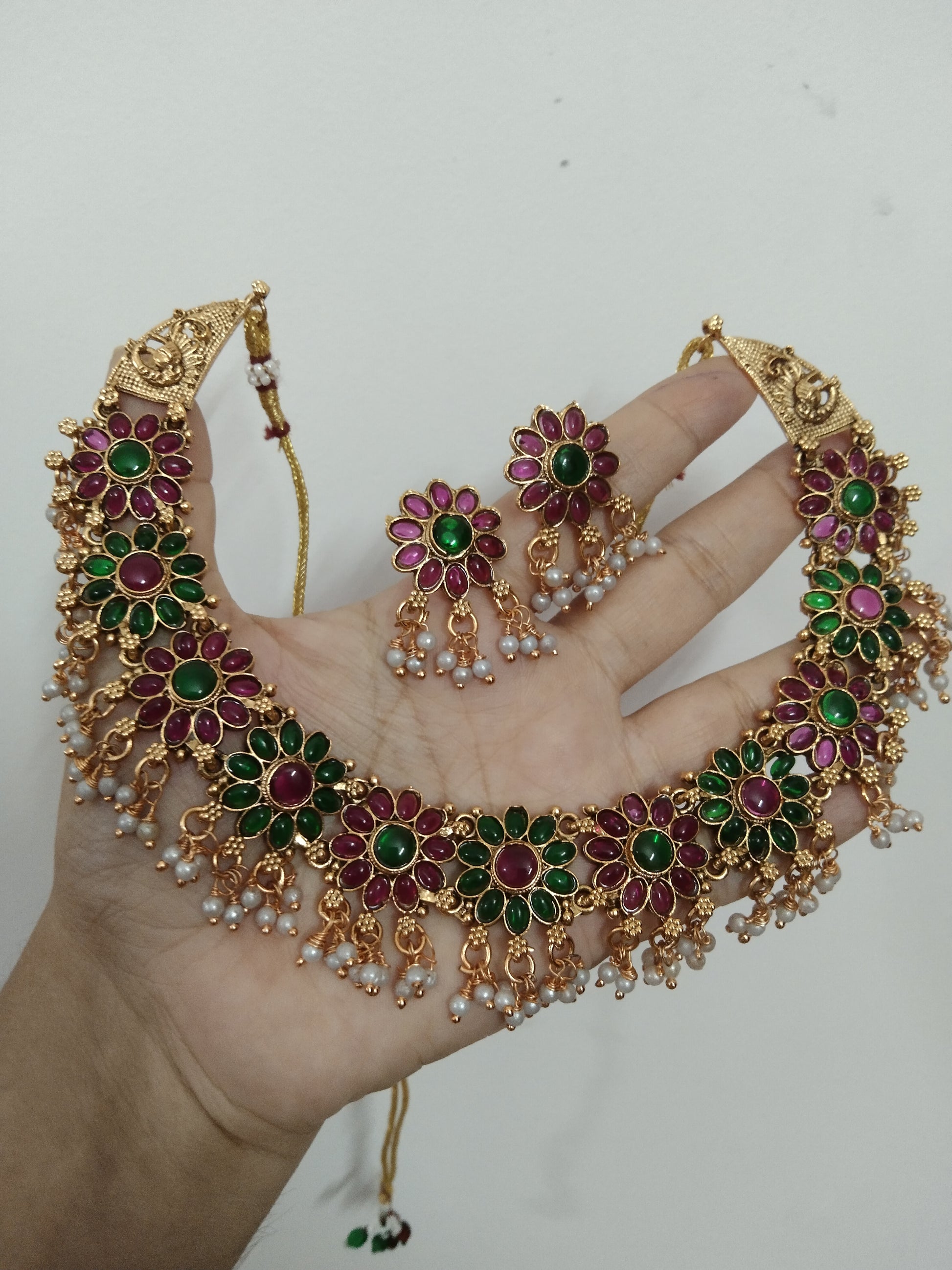 Multi Floral Necklace