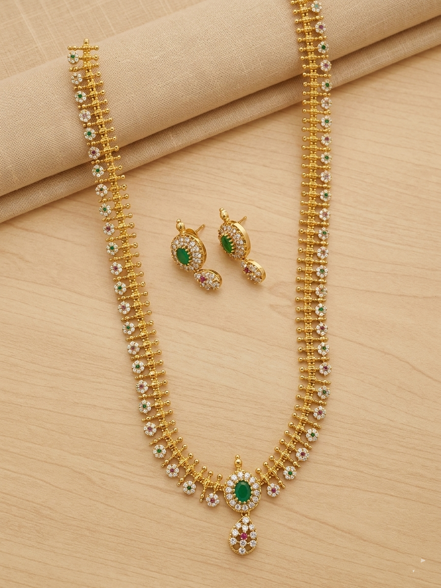Noorika Long Necklace Set