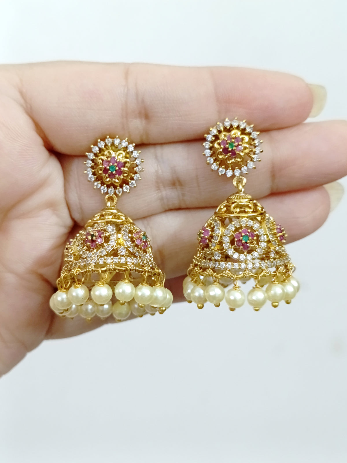AD Jhumka Earring V14