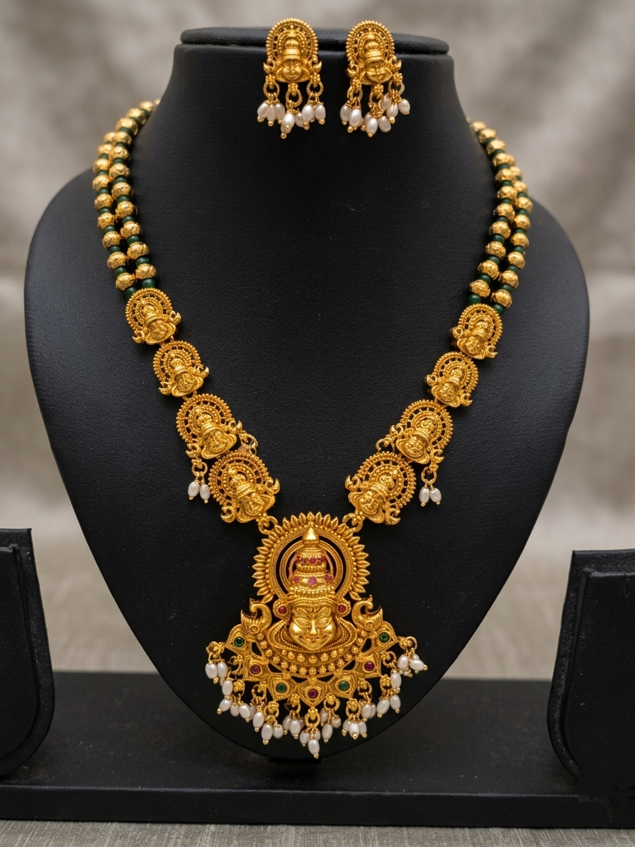 Kathakali Long Necklace Set