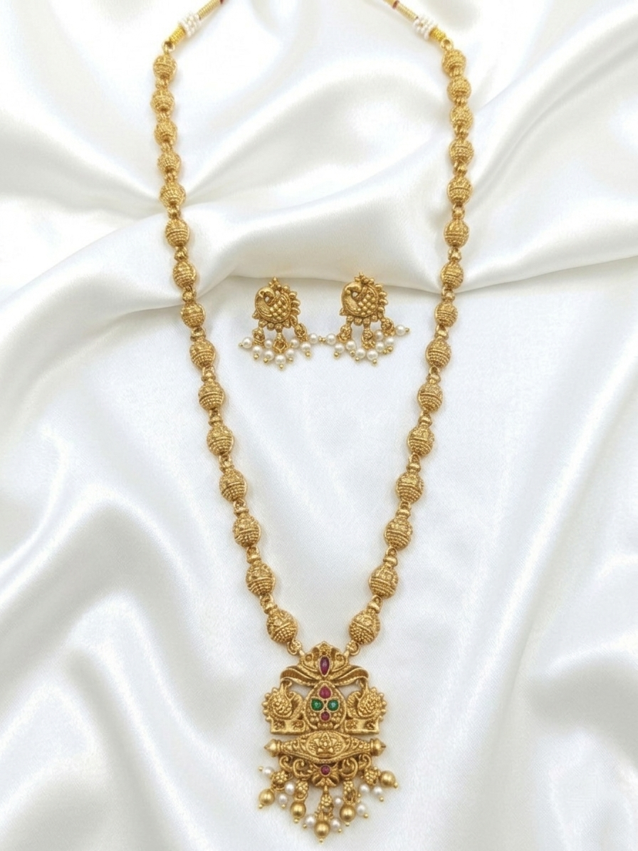 Non Idol Long Necklace Set V3
