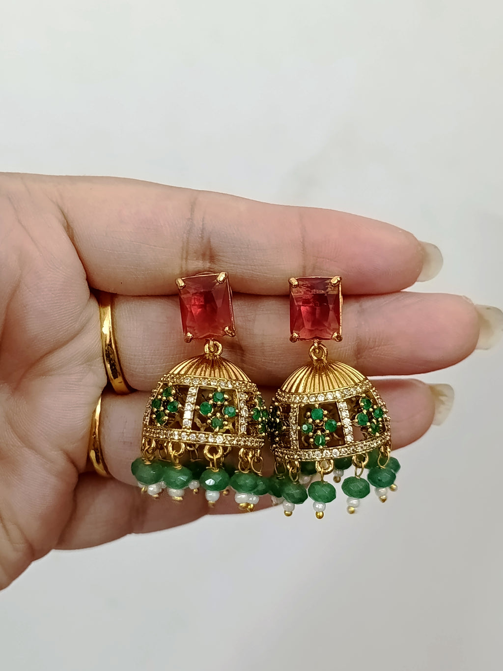 AD Jhumka Earring V12