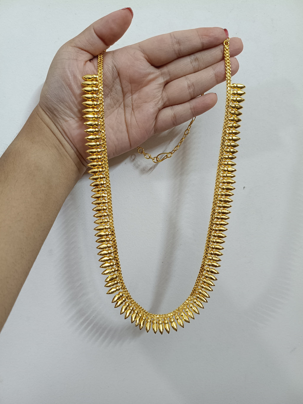 Micro Polish Mullamottu Long Necklace V2